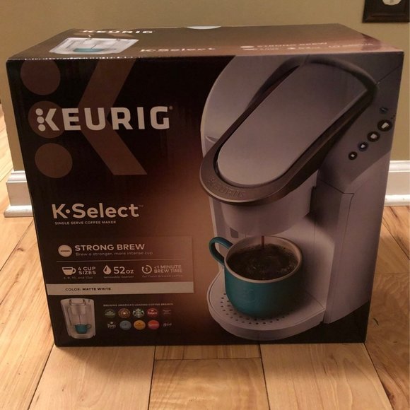 ♥️SOLD♥️Keurig K Select Coffee Maker matte white - Picture 2 of 7